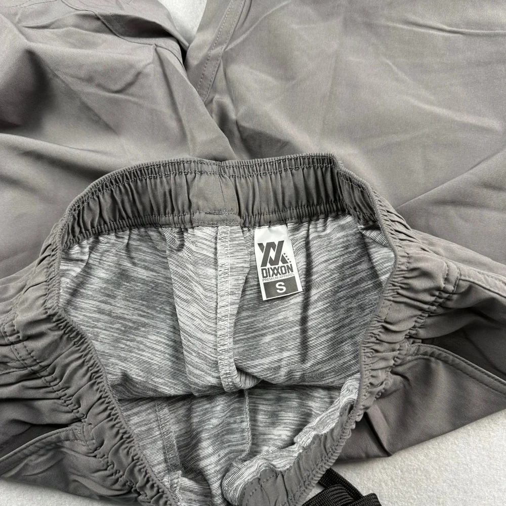 Dixxon Men's Small The Brad Premium Lined Athletic Shorts Charcoal Pockets NEW‎